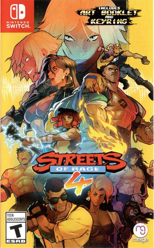 Streets of Rage 4 box art for Xbox One